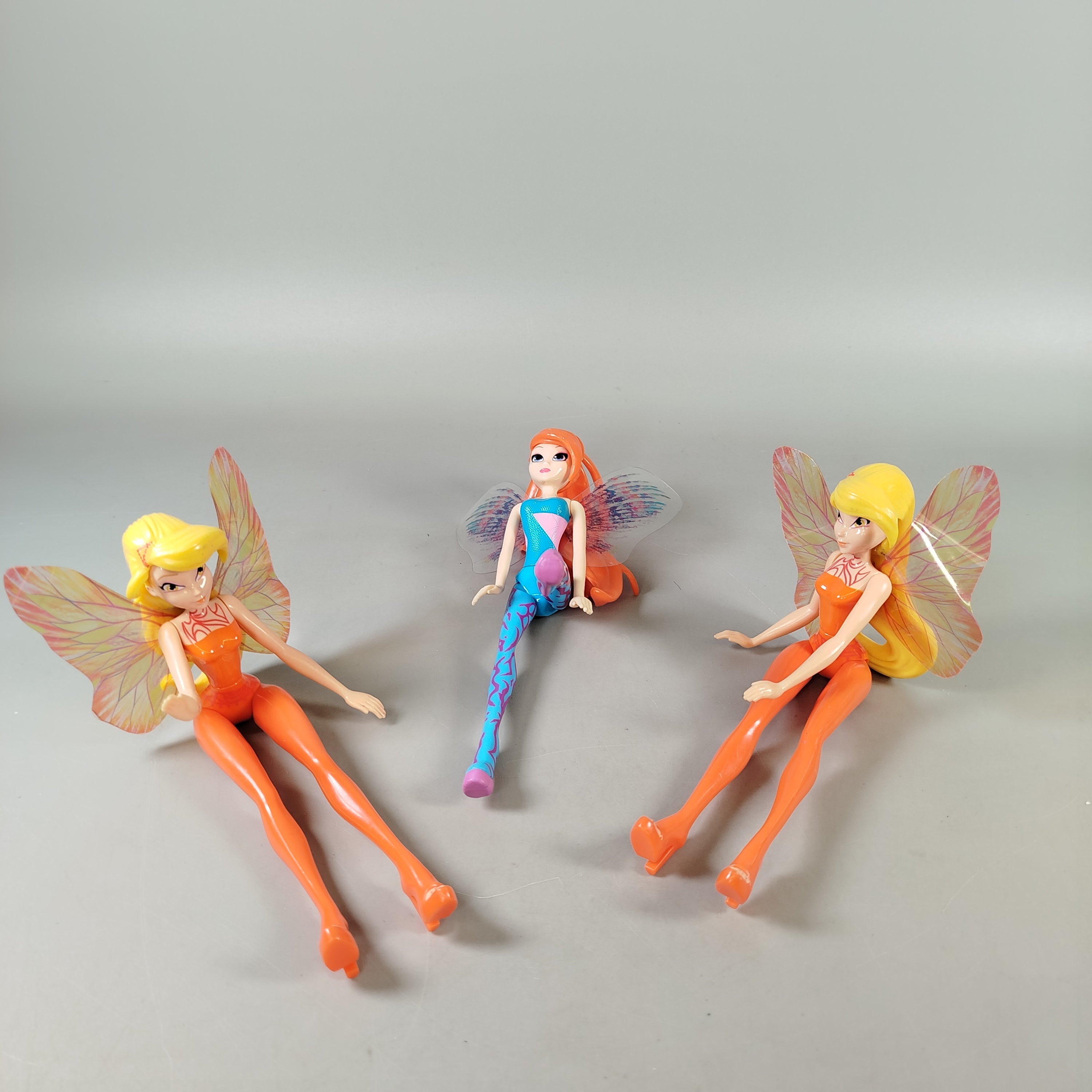 Feenpuppen Set von 3 Figuren – Winx Club Stil